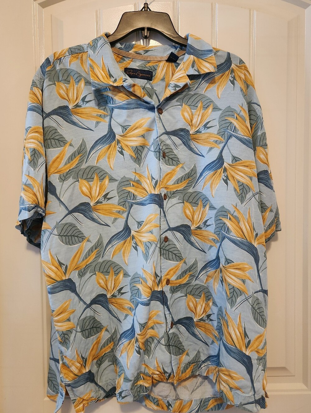 Vintage "Reyn Spooner" Bird of Paradise Hawaiian Shirt, Size XL, NWOT